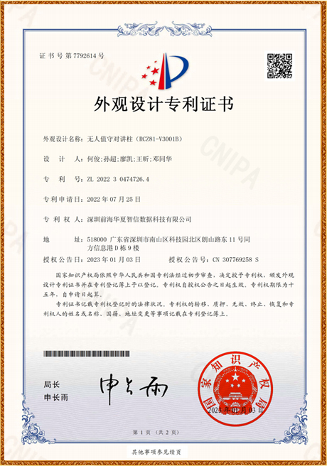 Certificate Of Honor